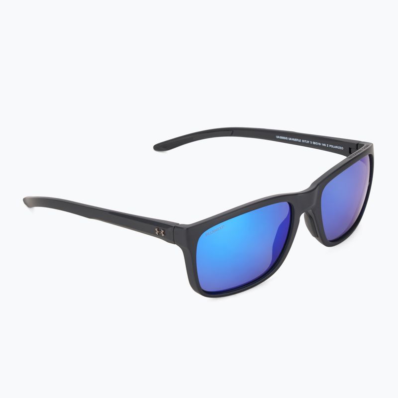 Men's Under Armour 0005/S S3 black blue/blue multilayer sunglasses