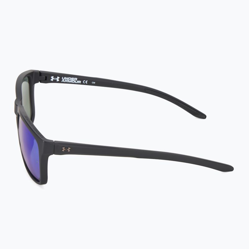 Men's Under Armour 0005/S S3 black blue/blue multilayer sunglasses 4