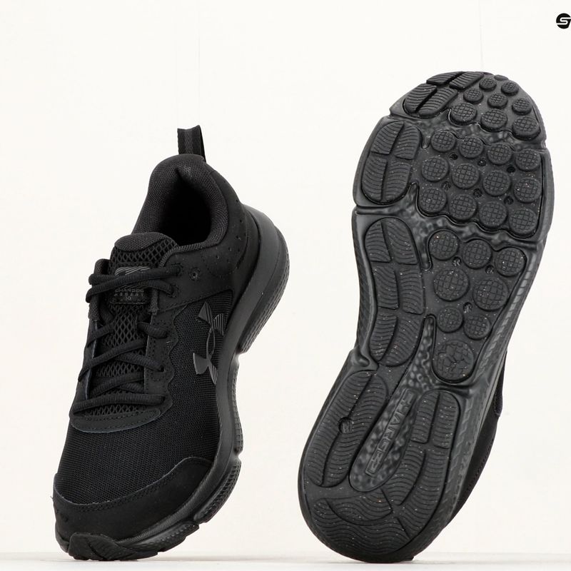 Under Armour Charged Assert 10 men's running shoes black 3026175 17