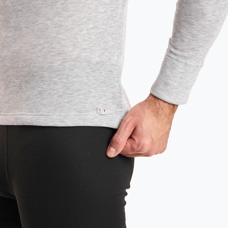 Men's thermal active sweatshirt CMP 3Y06256 grigio melange 3