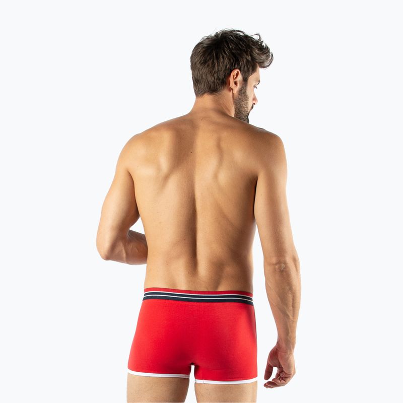 Men's boxer shorts FILA FU5077 red 5