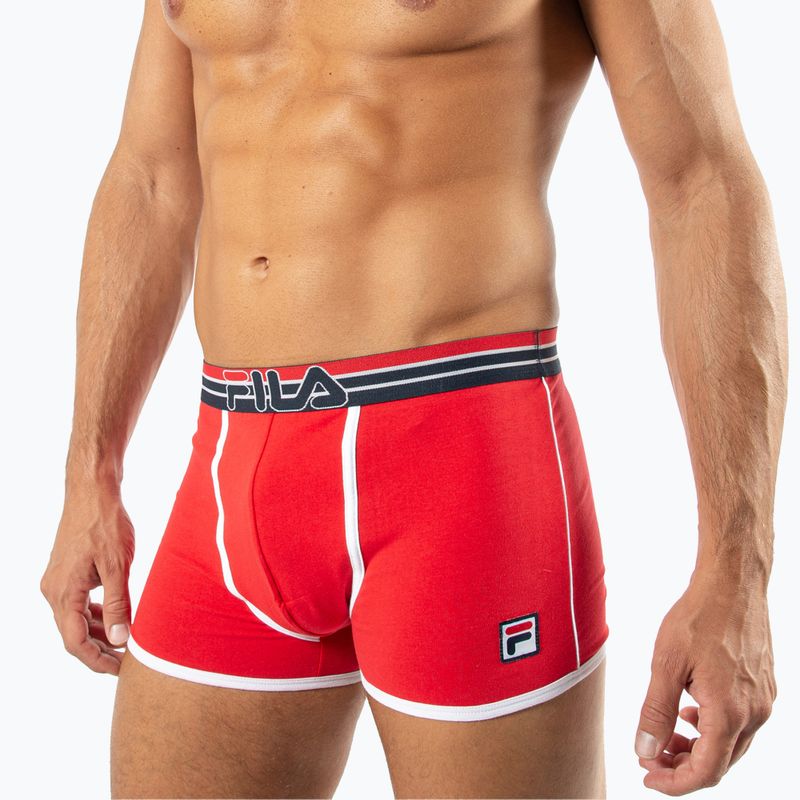 Men's boxer shorts FILA FU5077 red 6