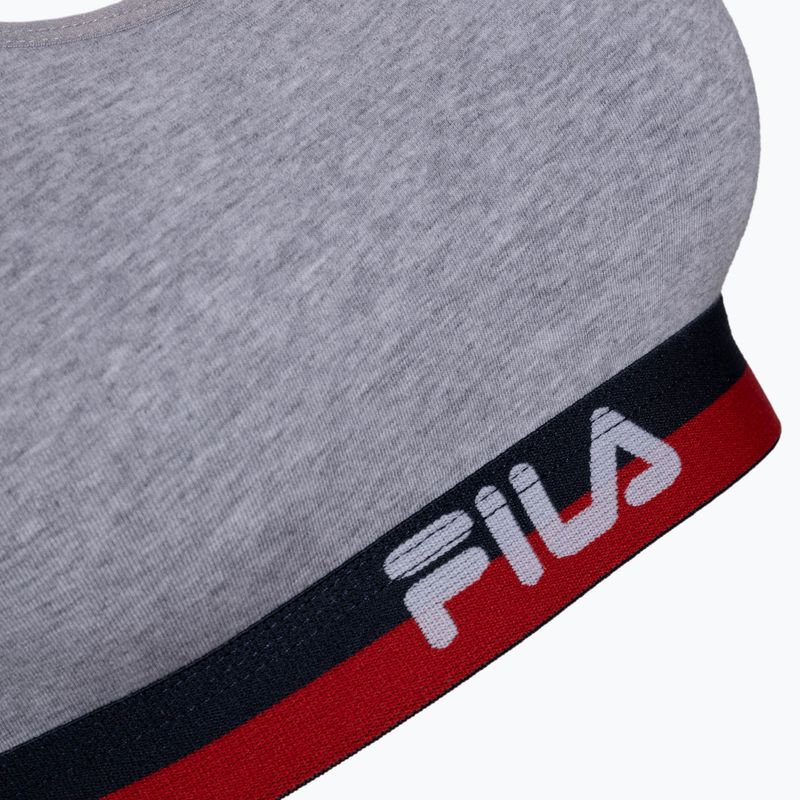 Tennis bra FILA FU6048 grey 3