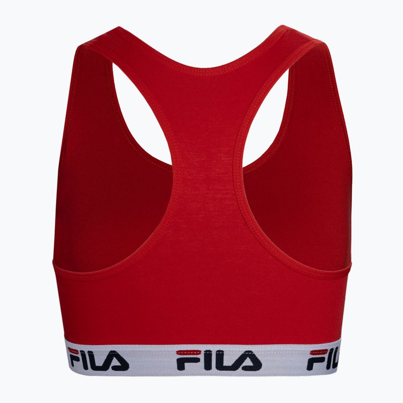 Tennis bra FILA FU6042 red 2