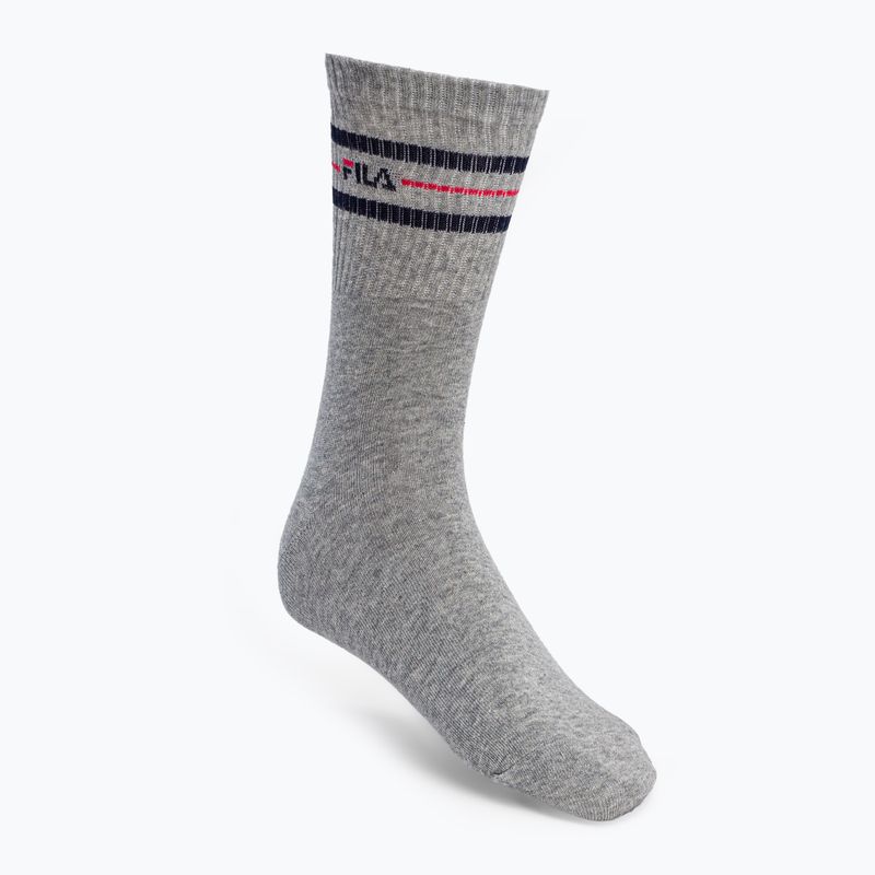 Tennis socks FILA F9092 grey 2