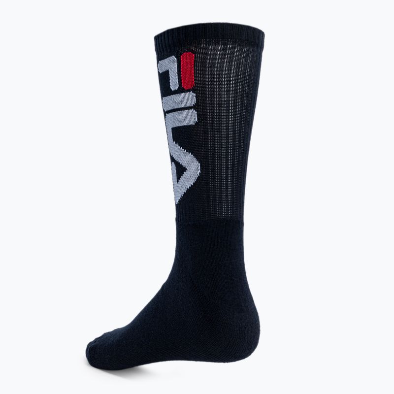 Tennis socks FILA F9598 navy 3