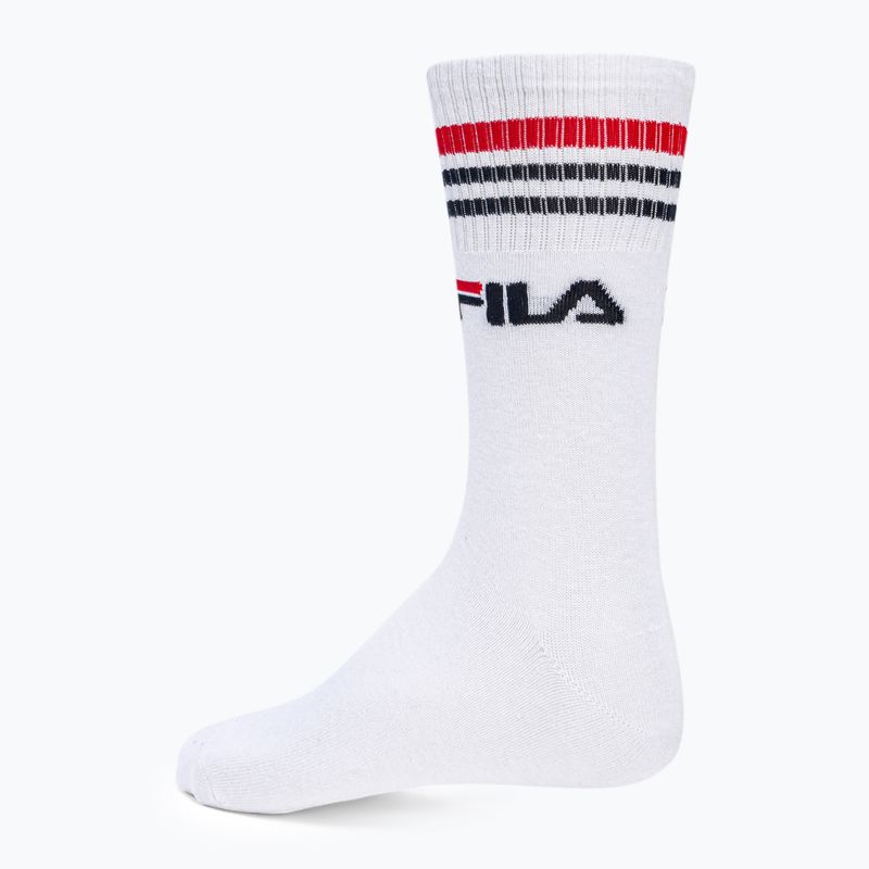 Tennis socks FILA F9090 white 3