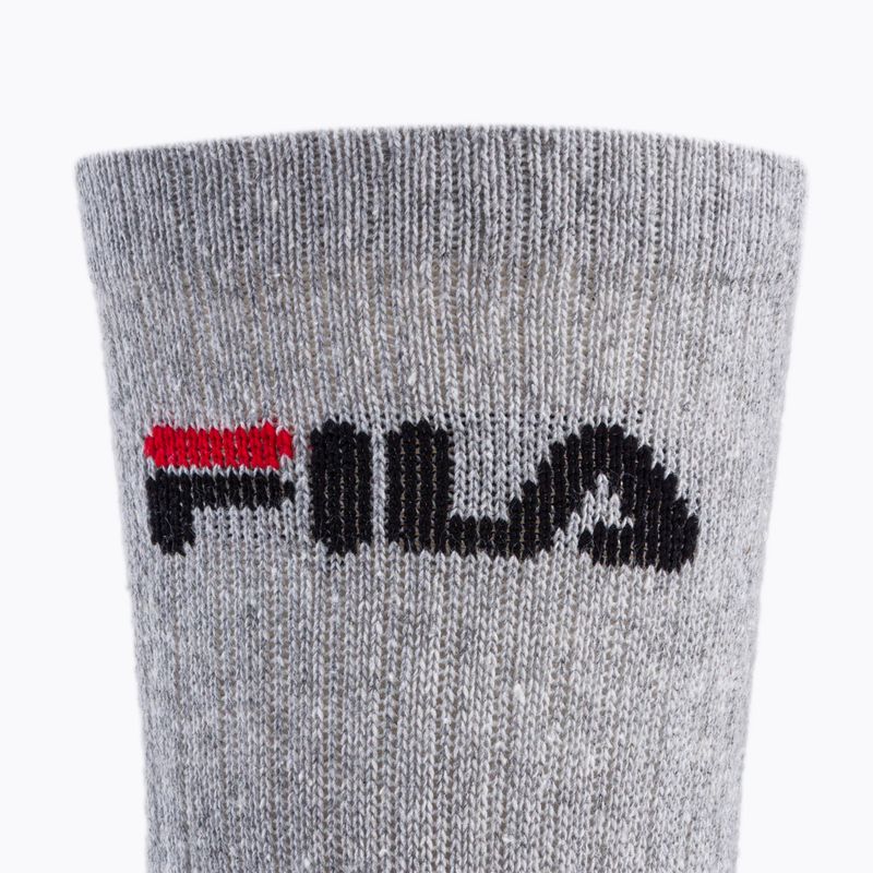 Tennis socks FILA F9505 grey 4
