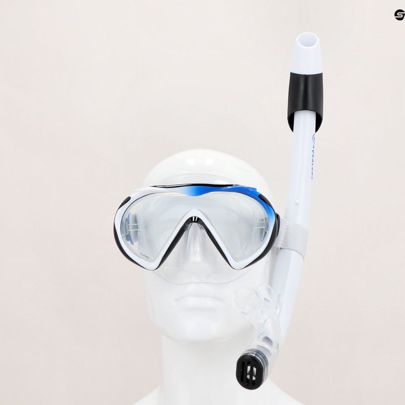 Aqualung Compass Snorkelling Set black and white SR4110109XL 17
