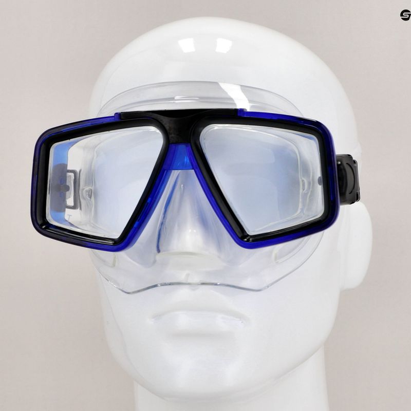 Mares Starfish clear blue diving mask 411348 8