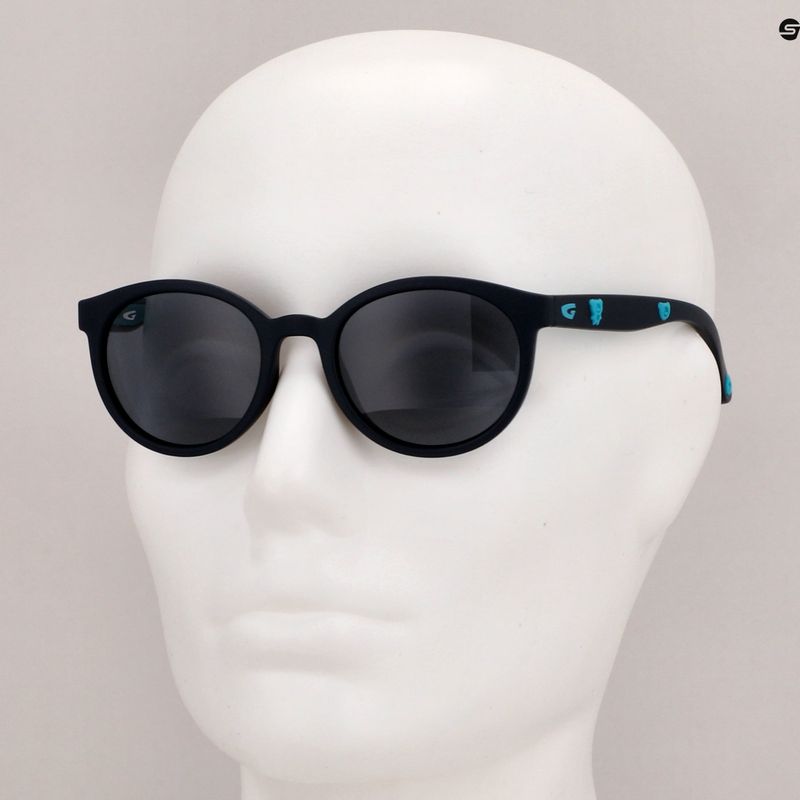 GOG Margo junior matt navy blue / blue / smoke E968-1P children's sunglasses 10