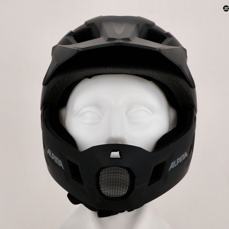 Children's bicycle helmet Alpina Rupi black matte 8