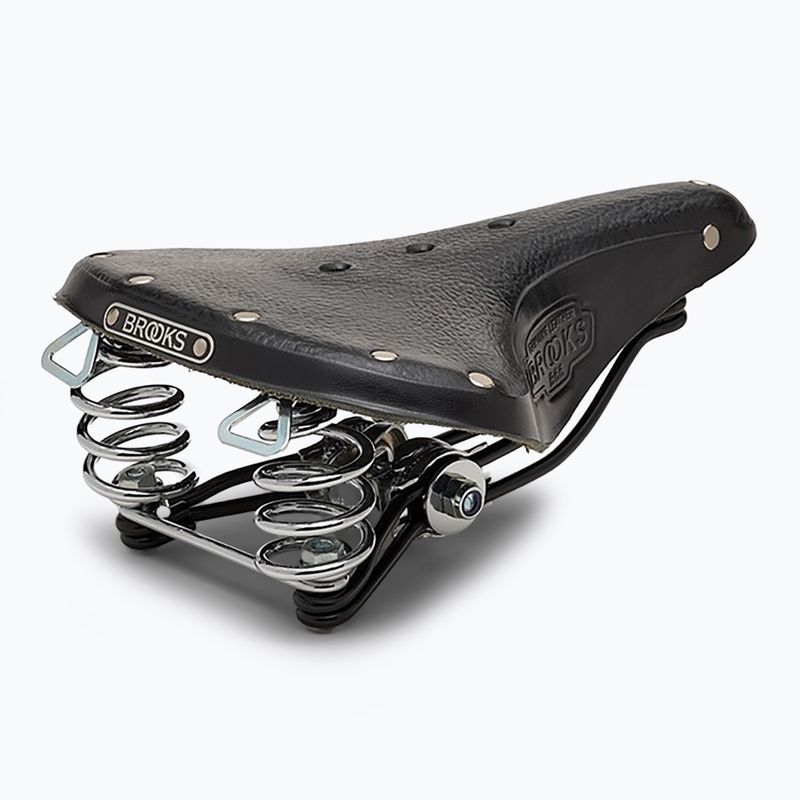 Brooks England B66 black bicycle saddle 3
