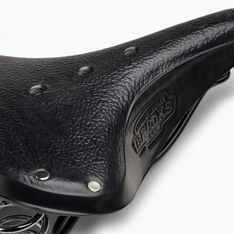 Brooks England B66 black bicycle saddle 6