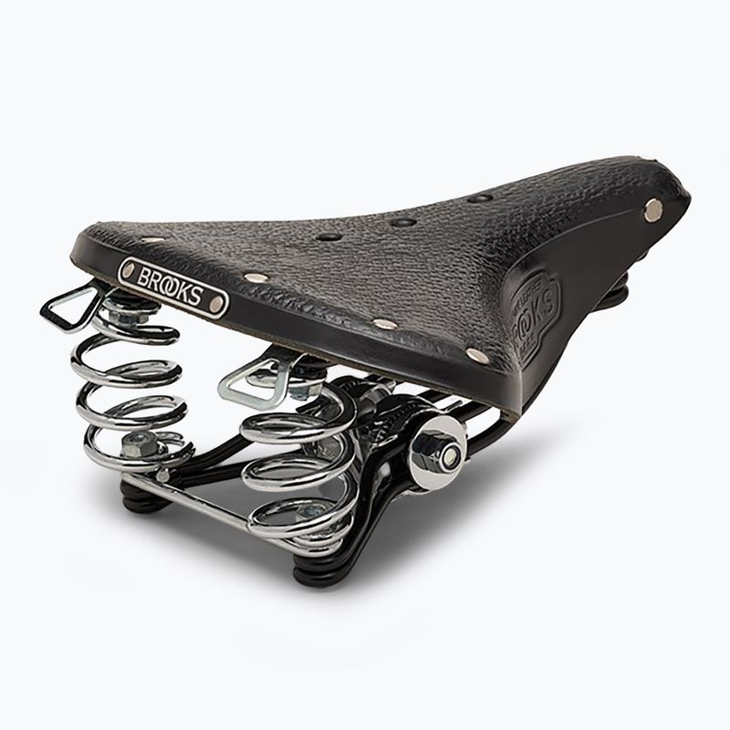 Brooks England B66 Short black bicycle saddle 3