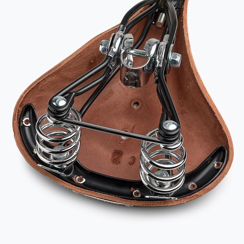 Brooks England B66 brown bicycle saddle 7