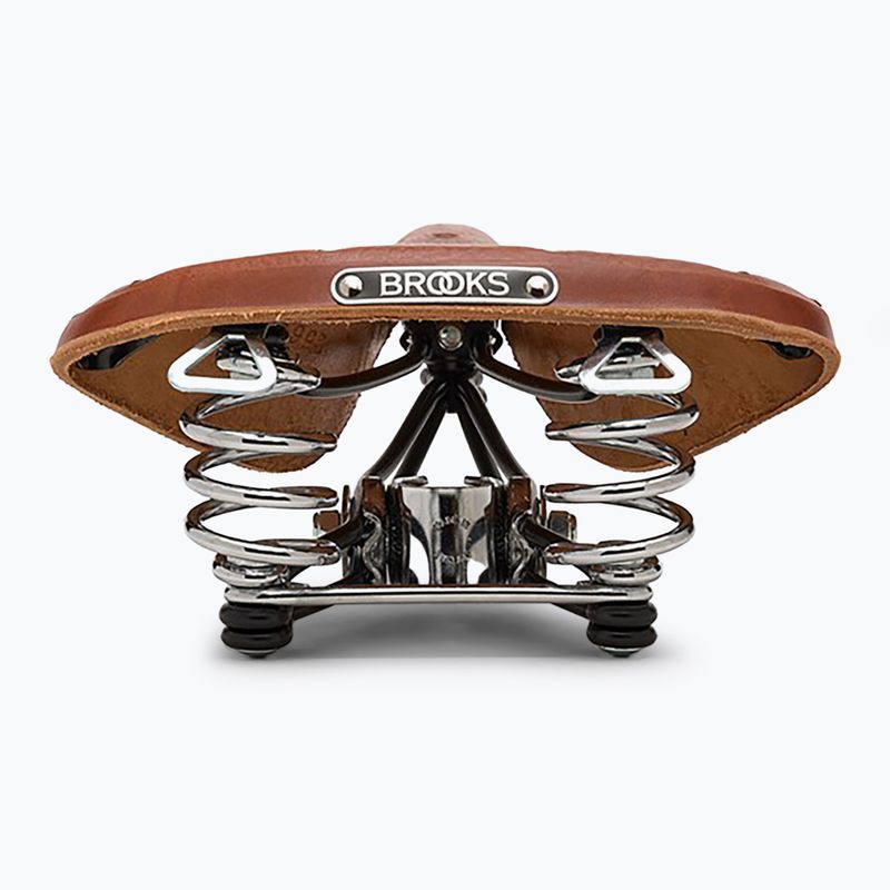 Brooks England B66 honey bicycle saddle 5