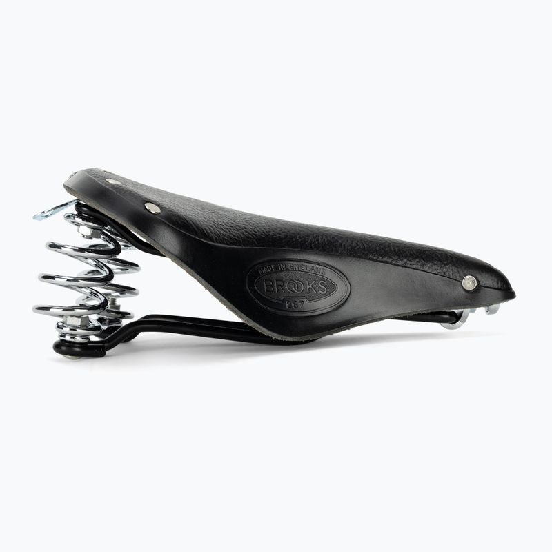 Brooks England B67 black bicycle saddle 2