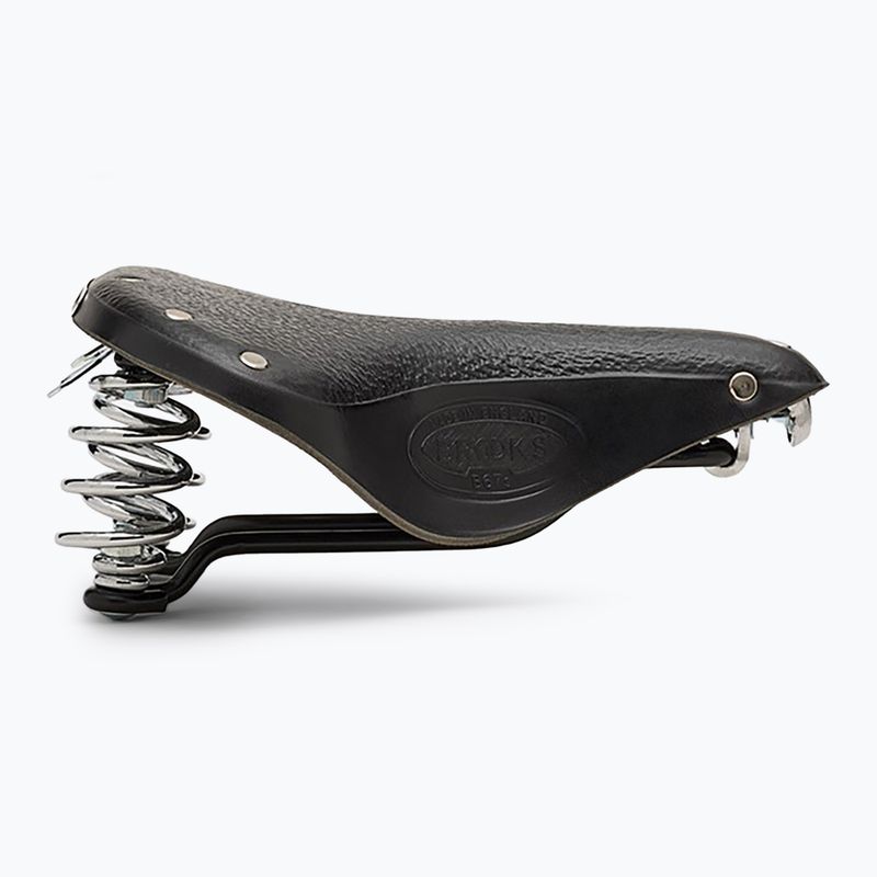 Brooks England B67 Short black bicycle saddle 4