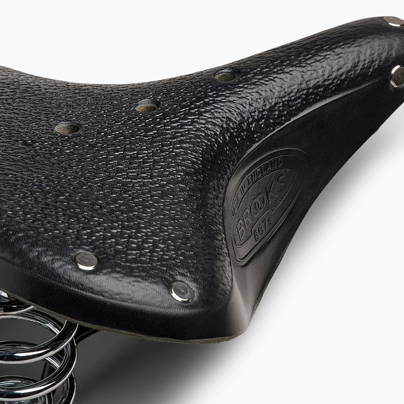 Brooks England B67 Short black bicycle saddle 6