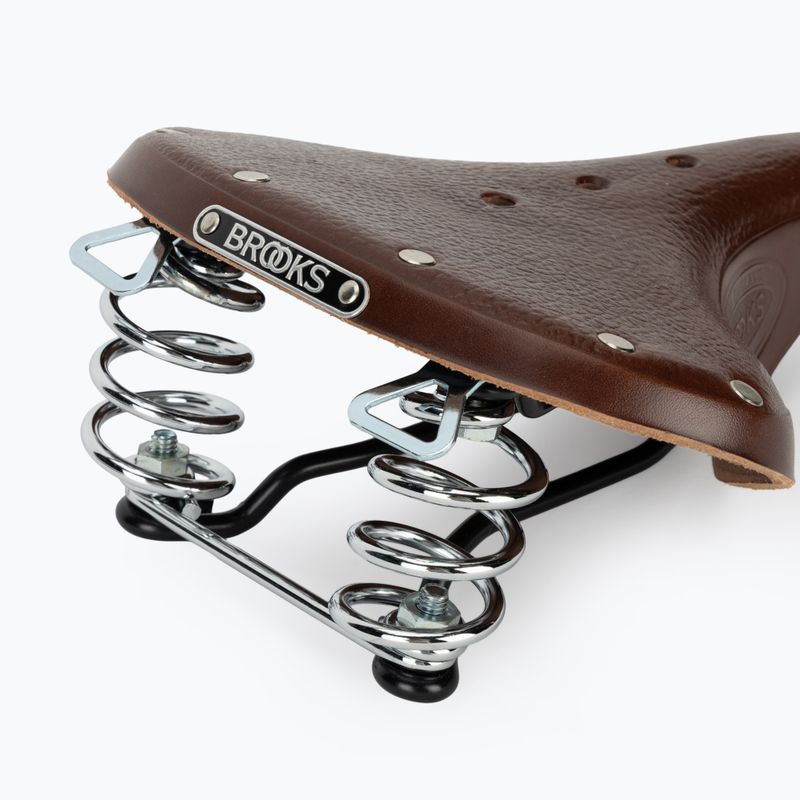 Brooks England B67 brown bicycle saddle 5