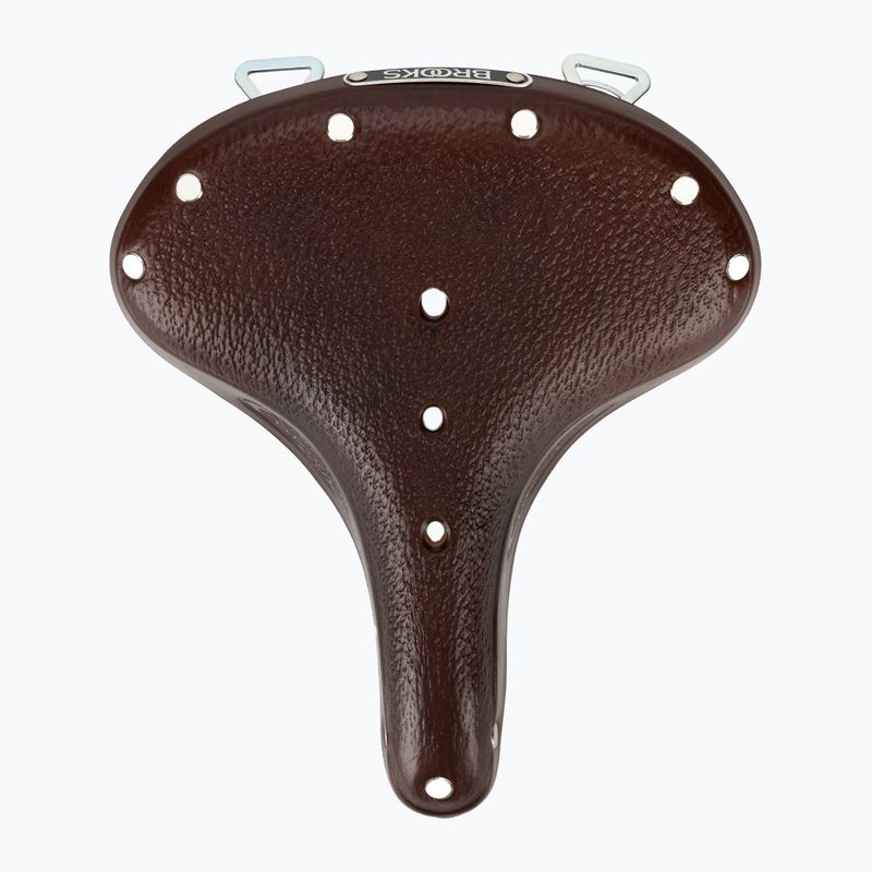 Brooks England B67 Short brown bicycle saddle 3