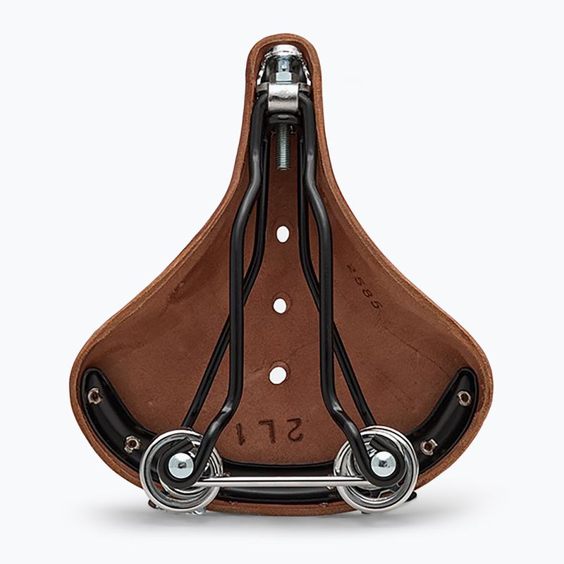Brooks England B67 Short brown bicycle saddle 2