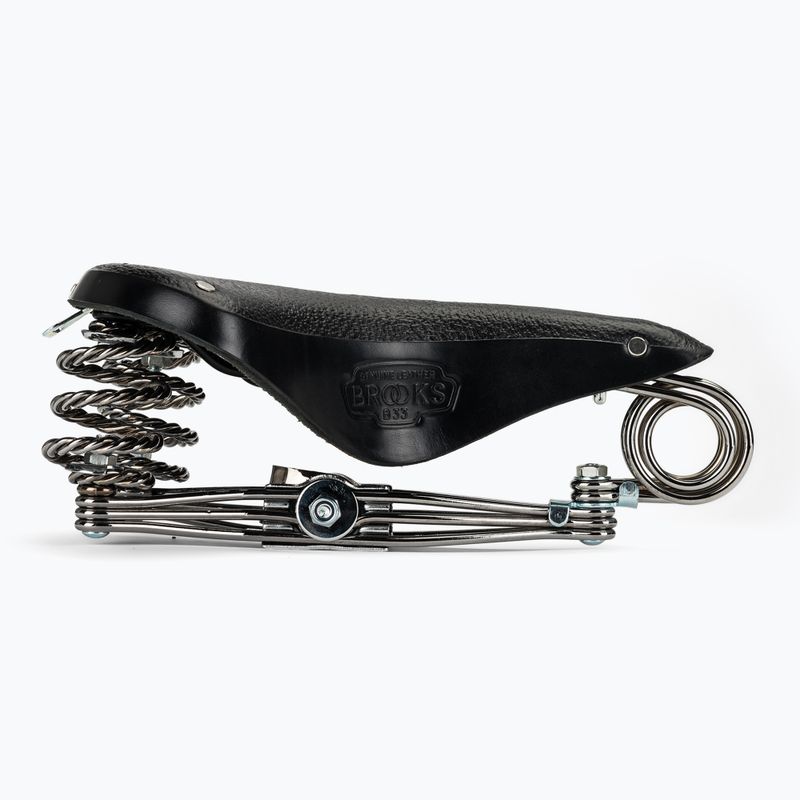 Brooks England B33 black bicycle saddle 2
