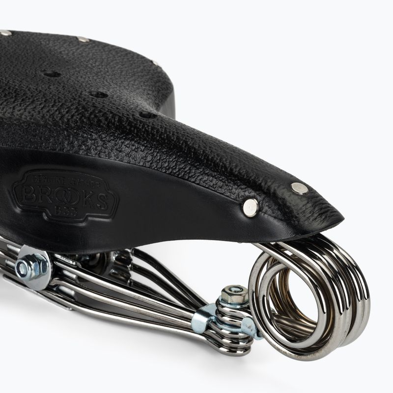 Brooks England B33 black bicycle saddle 6