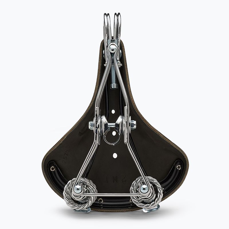 Brooks England B33 black bicycle saddle 2