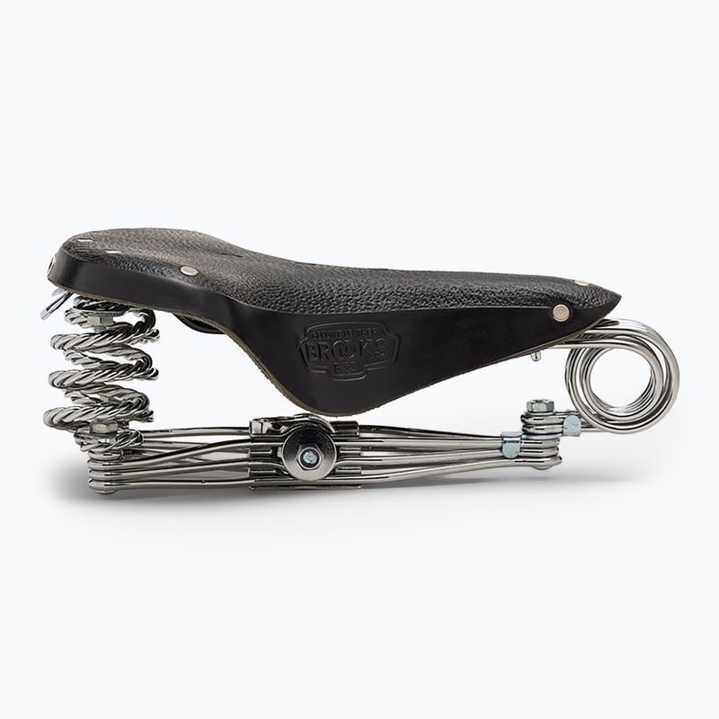 Brooks England B33 black bicycle saddle 4