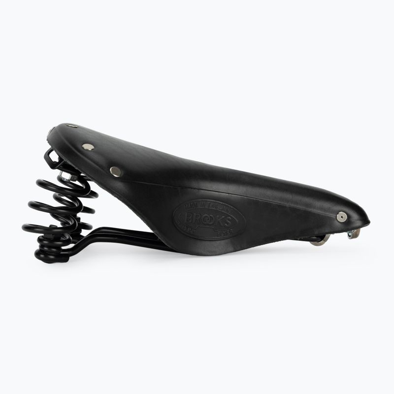 Brooks England Flyer black bicycle saddle 2