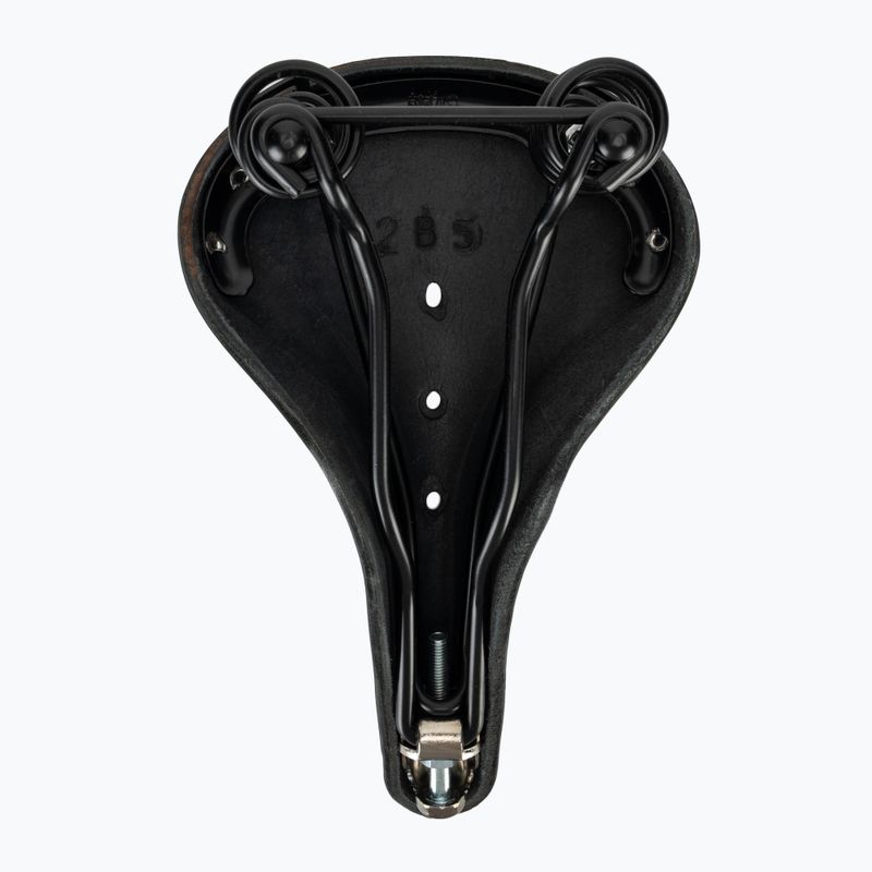 Brooks England Flyer black bicycle saddle 4