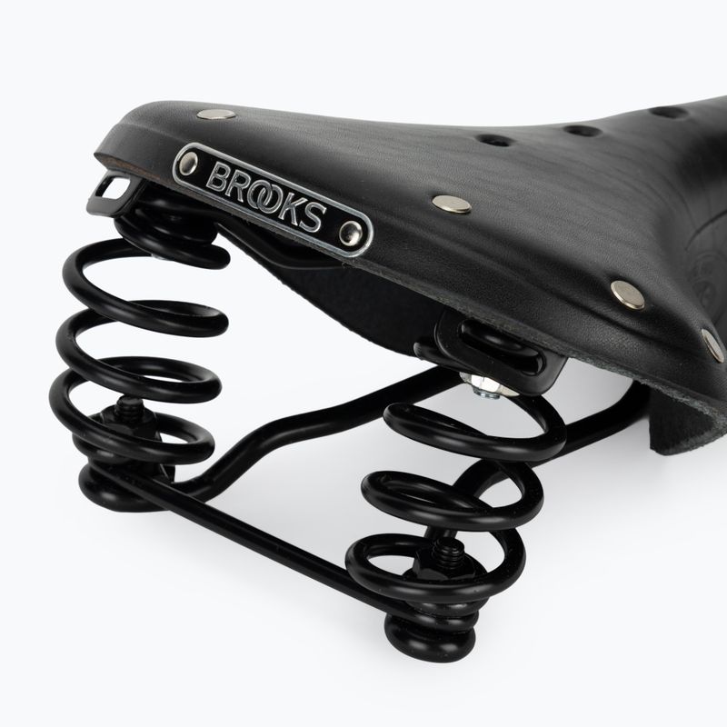 Brooks England Flyer black bicycle saddle 5