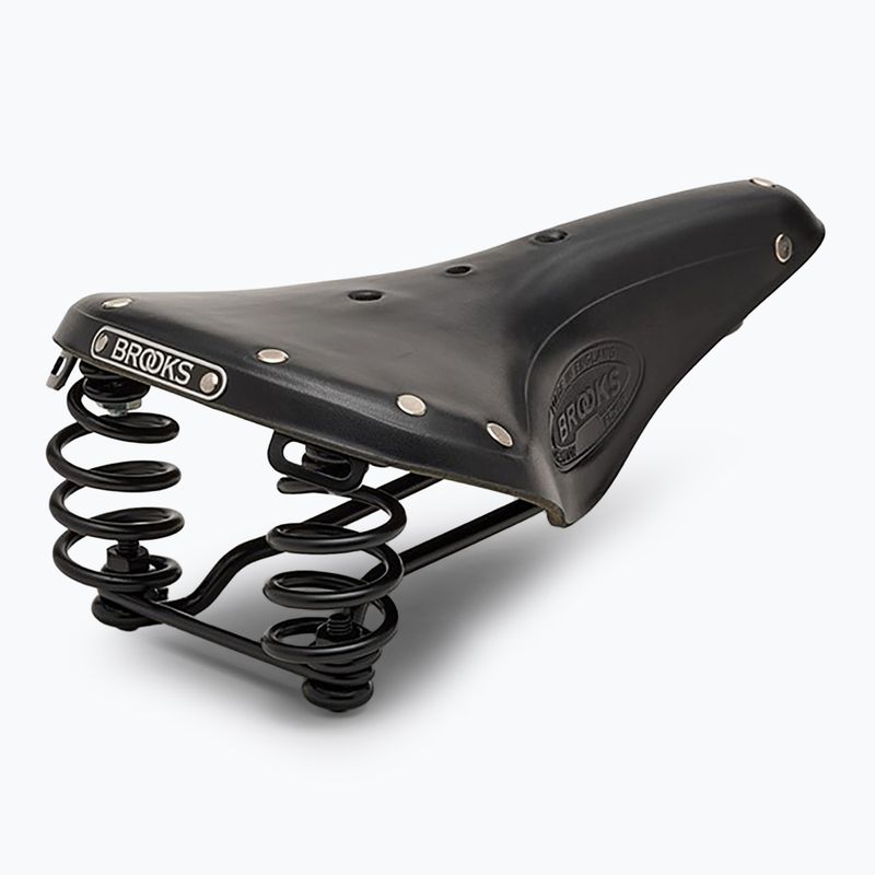 Brooks England Flyer black bicycle saddle 3