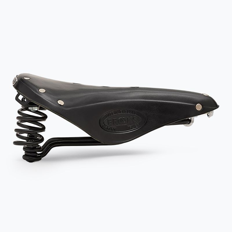 Brooks England Flyer black bicycle saddle 4