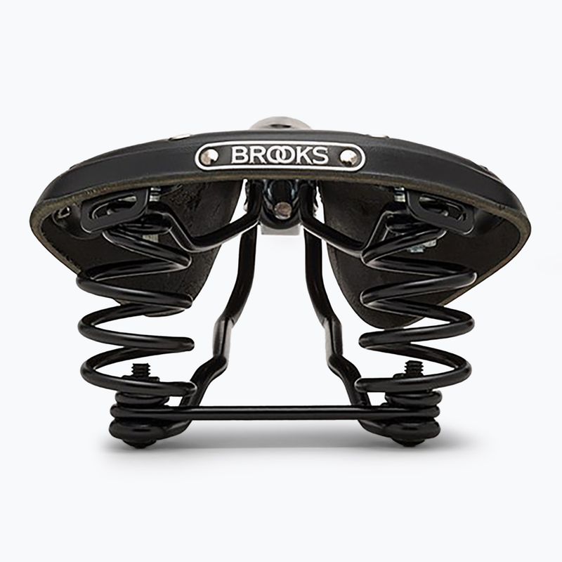 Brooks England Flyer black bicycle saddle 5
