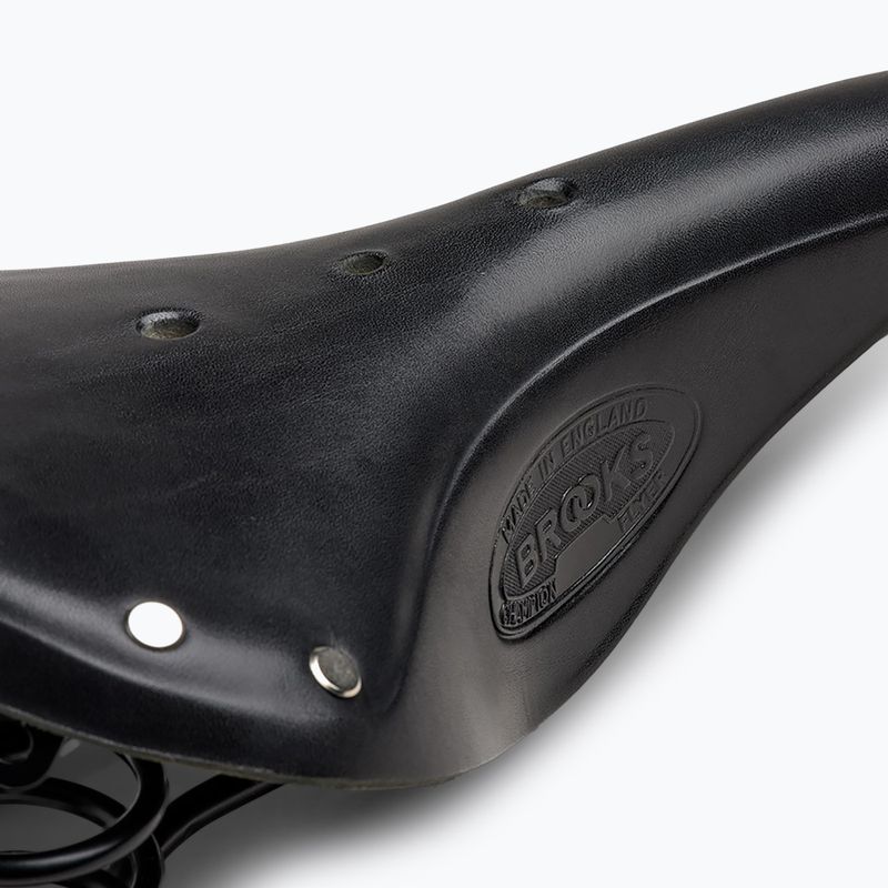 Brooks England Flyer black bicycle saddle 6