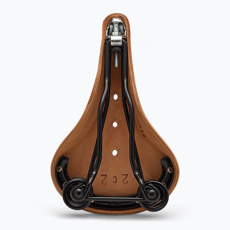 Brooks England Flyer honey bicycle saddle 2