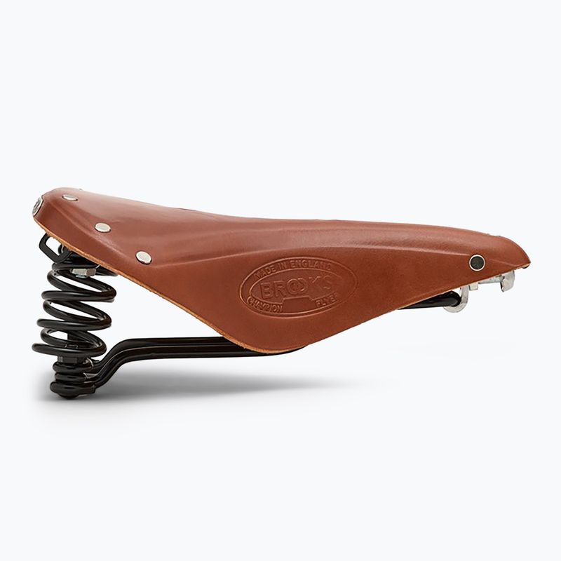 Brooks England Flyer honey bicycle saddle 4