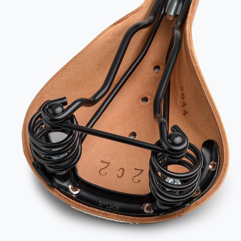 Brooks England Flyer honey bicycle saddle 7