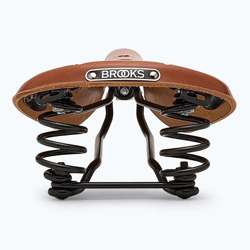 Brooks England Flyer Short honey bicycle saddle 5