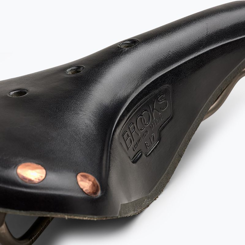 Brooks England B17 Special Titanium black bicycle saddle 6