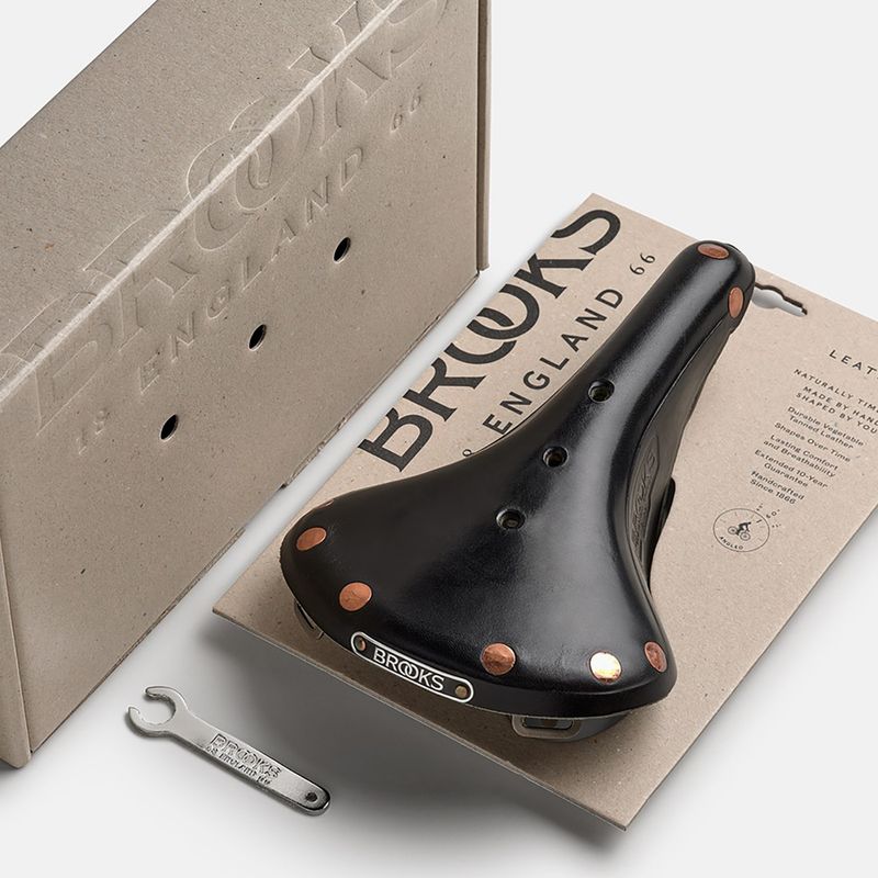 Brooks England B17 Special Titanium black bicycle saddle 8