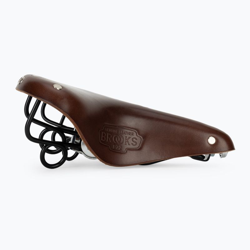 Brooks England B72 brown bicycle saddle 2