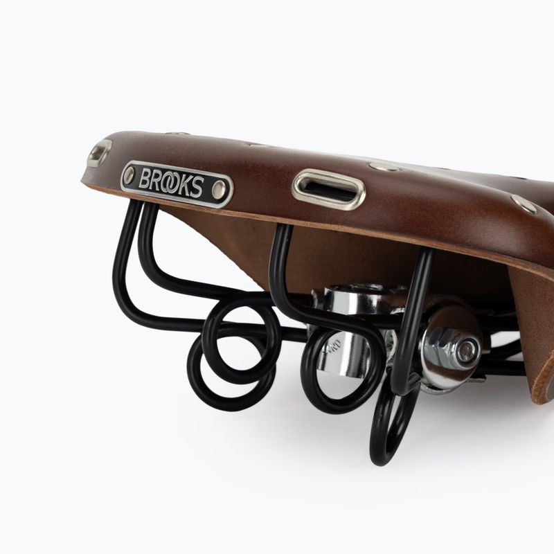 Brooks England B72 brown bicycle saddle 5