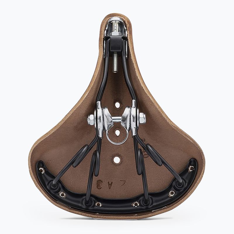 Brooks England B72 brown bicycle saddle 2