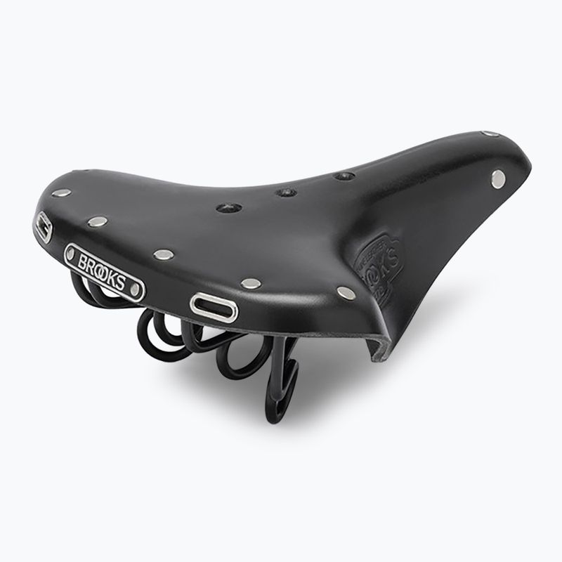 Brooks England B72 black bicycle saddle 3