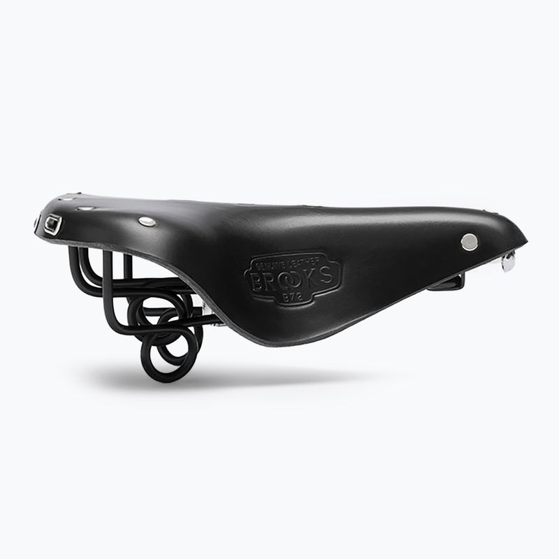 Brooks England B72 black bicycle saddle 4