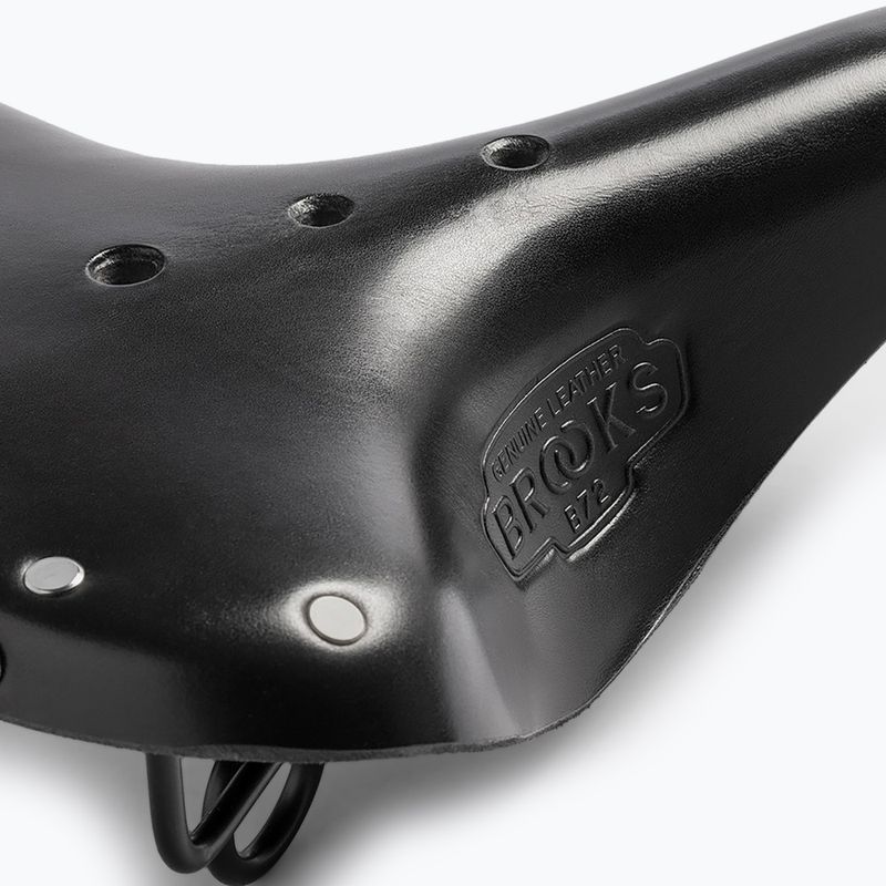 Brooks England B72 black bicycle saddle 6